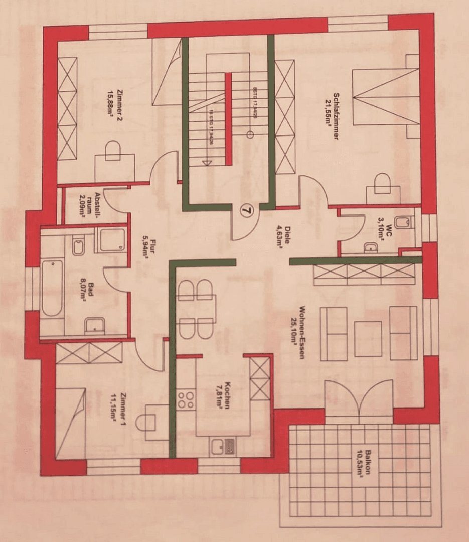 Prodej bytu 4+1 113 m², Hockenheim, Bádensko-Württembersko Prodej bytu 4+1 113 m², Hockenheim, Bádensko-Württembersko