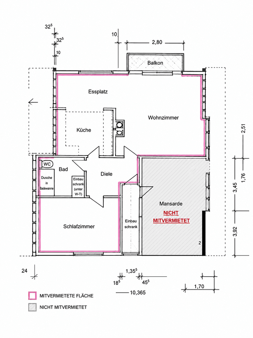 Pronájem bytu 2+kk 74 m², Köln, Severní Porýní-Vestfálsko Pronájem bytu 2+kk 74 m², Köln, Severní Porýní-Vestfálsko