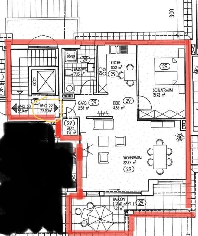 Pronájem bytu 2+1 78 m², Bad Dürrheim, Bádensko-Württembersko Pronájem bytu 2+1 78 m², Bad Dürrheim, Bádensko-Württembersko