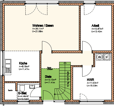 Prodej domu 281 m², pozemek 539 m², Ascheberg, Šlesvicko-Holštýnsko Prodej domu 281 m², pozemek 539 m², Ascheberg, Šlesvicko-Holštýnsko