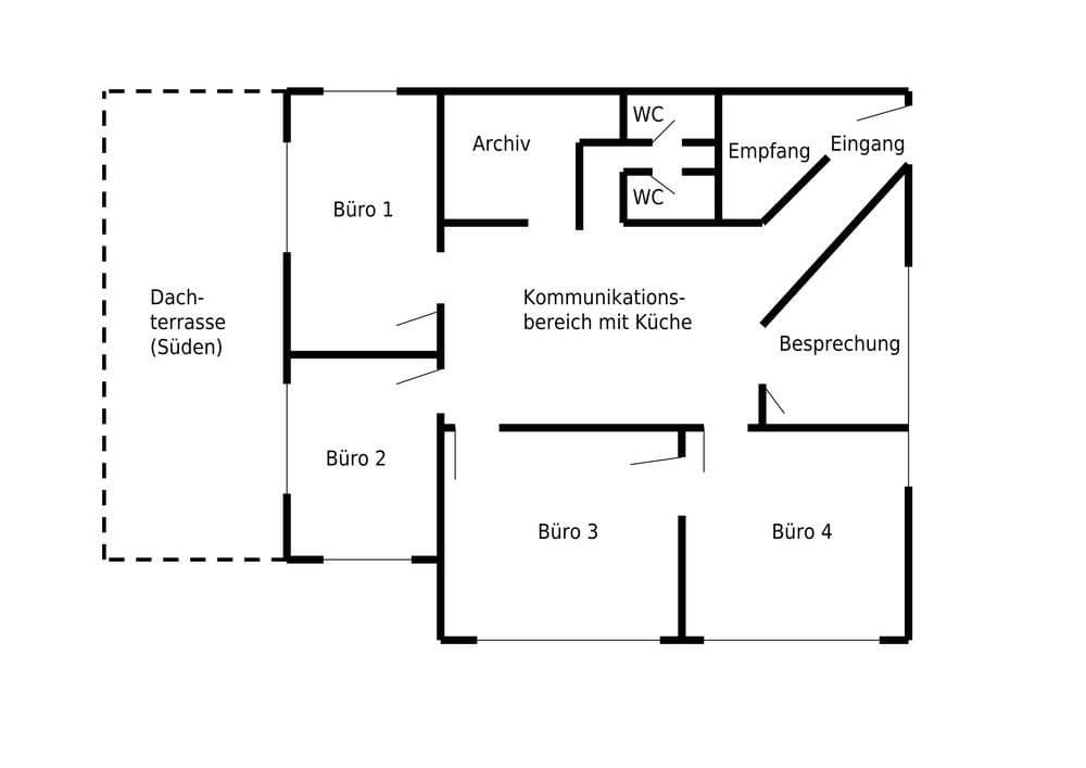 Pronájem kanceláře 180 m², Herrenberg, Bádensko-Württembersko Pronájem kanceláře 180 m², Herrenberg, Bádensko-Württembersko