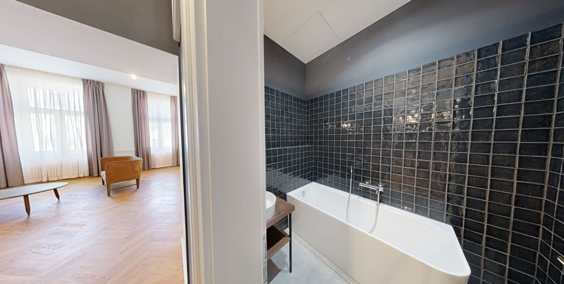 Pronájem bytu 4+1 154 m², náměstí Franze Kafky, Praha, Praha Pronájem bytu 4+1 154 m², náměstí Franze Kafky, Praha, Praha