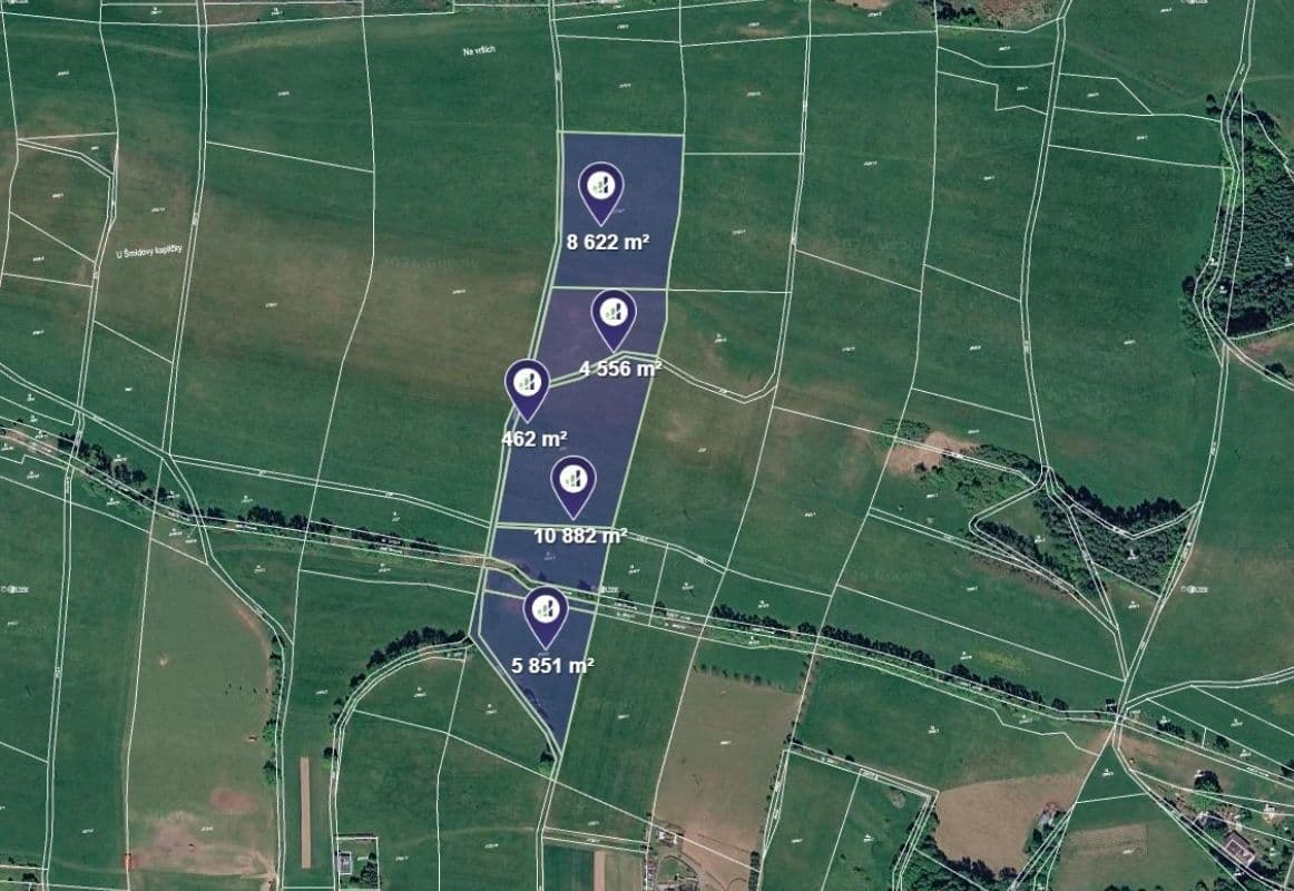 Prodej pozemku 30.373 m², Čistá u Horek, Liberecký kraj Prodej pozemku 30.373 m², Čistá u Horek, Liberecký kraj