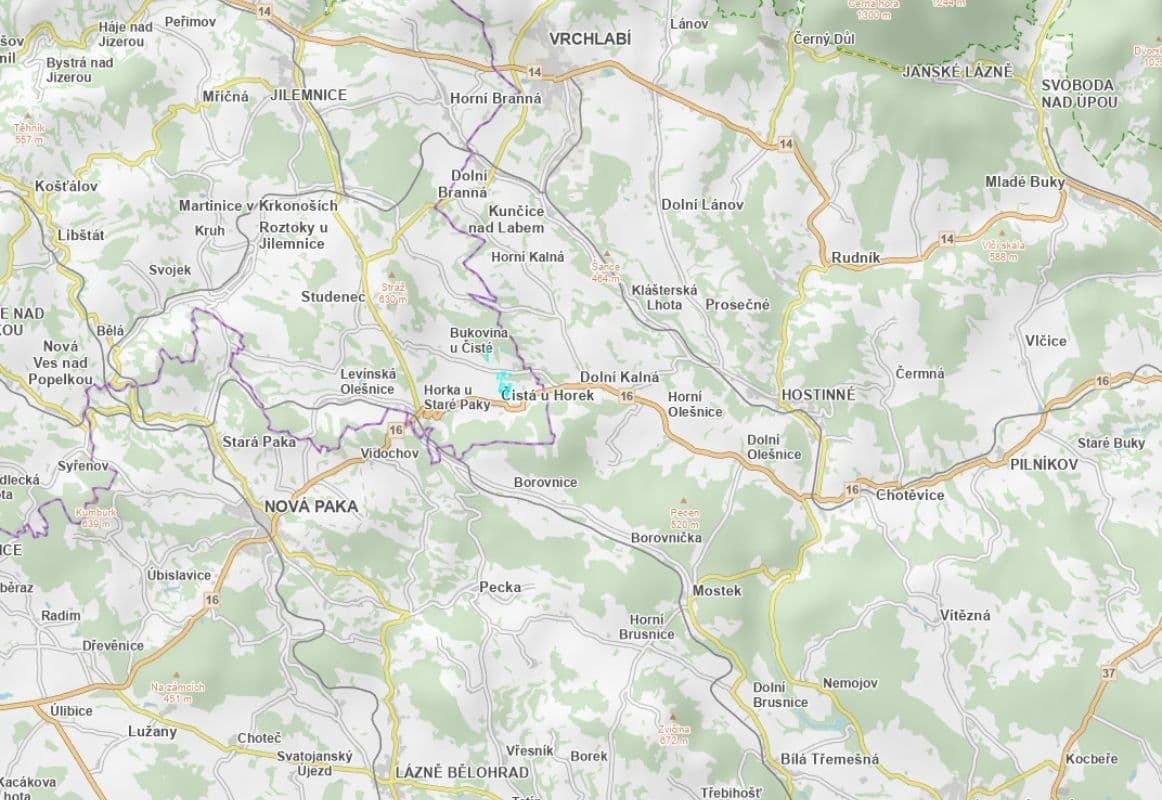Prodej pozemku 30.373 m², Čistá u Horek, Liberecký kraj Prodej pozemku 30.373 m², Čistá u Horek, Liberecký kraj