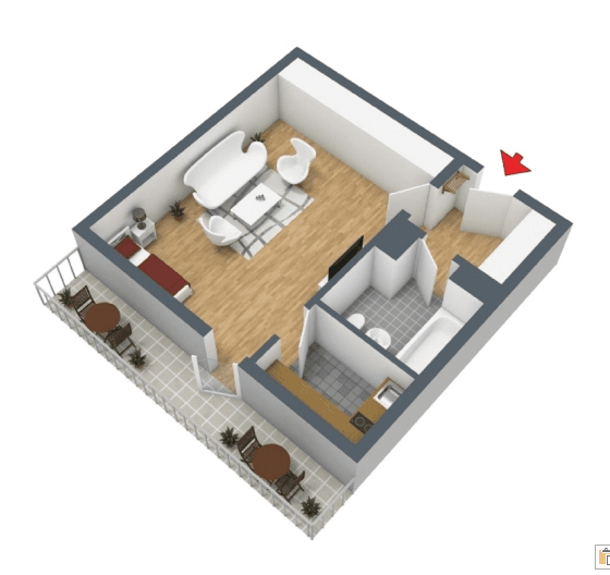 Prodej bytu 1+1 35 m², Drygalskiallee 118, München-Solln, Bavorsko Prodej bytu 1+1 35 m², Drygalskiallee 118, München-Solln, Bavorsko