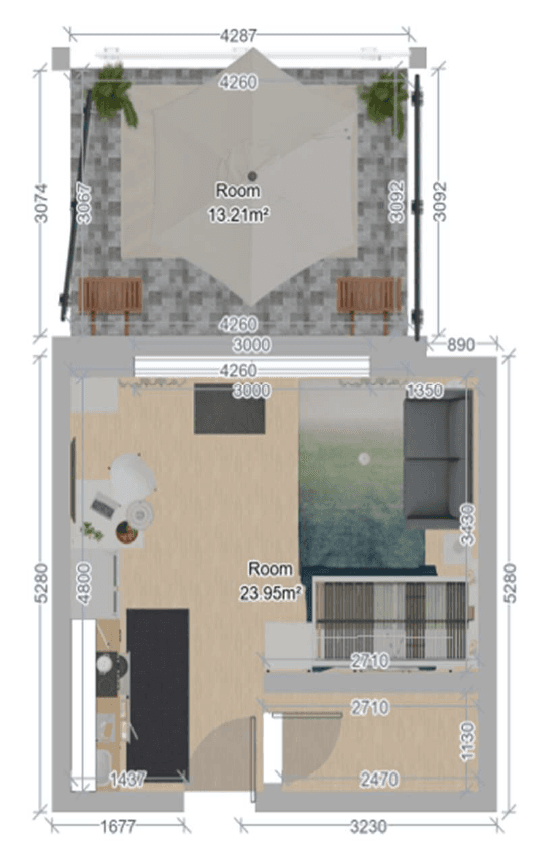 Pronájem bytu 1+1 27 m², Gladbacher Straße 454, Viersen, Severní Porýní-Vestfálsko Pronájem bytu 1+1 27 m², Gladbacher Straße 454, Viersen, Severní Porýní-Vestfálsko