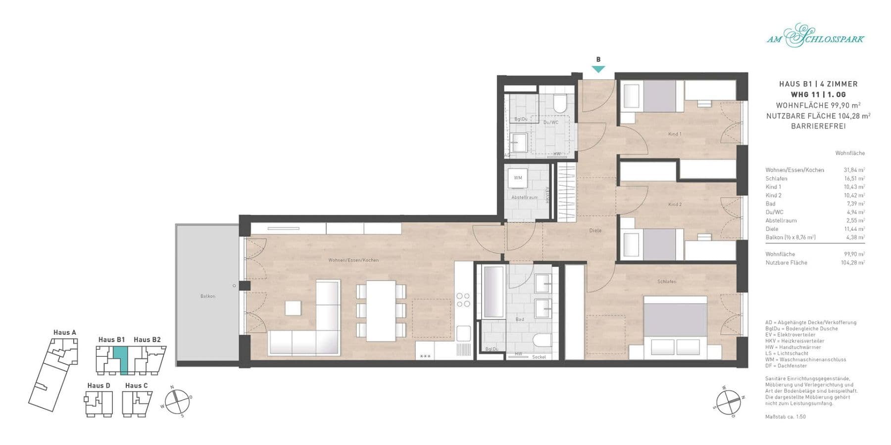 Prodej bytu 4+1 100 m², Fußbergstraße, Gauting, Bavorsko Prodej bytu 4+1 100 m², Fußbergstraße, Gauting, Bavorsko