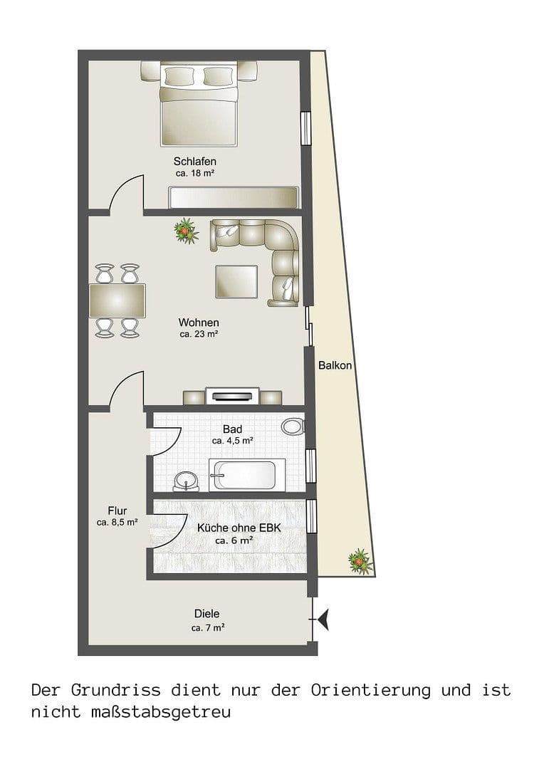 Pronájem bytu 2+1 73 m², Paul-Heyse-Str.19, München, Bavorsko Pronájem bytu 2+1 73 m², Paul-Heyse-Str.19, München, Bavorsko