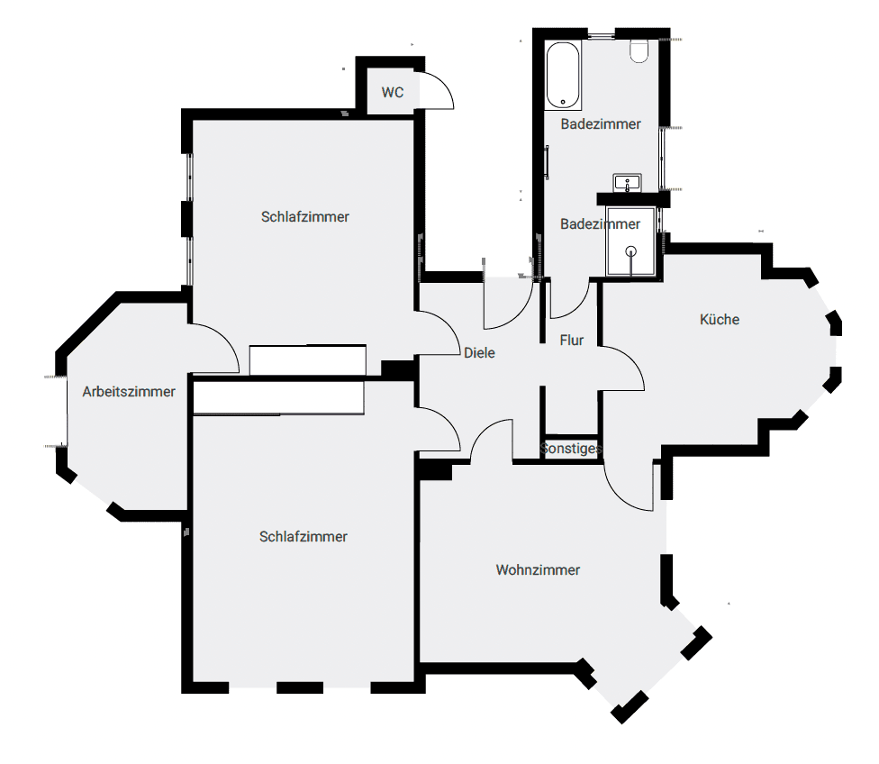 Pronájem bytu 3+kk 142 m², Sohnreystraße 17, Northeim, Dolní Sasko Pronájem bytu 3+kk 142 m², Sohnreystraße 17, Northeim, Dolní Sasko