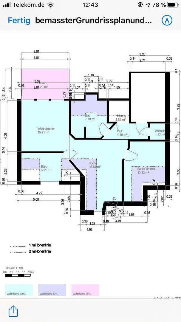 Pronájem bytu 3+1 65 m², Nürnberg, Bavorsko Pronájem bytu 3+1 65 m², Nürnberg, Bavorsko