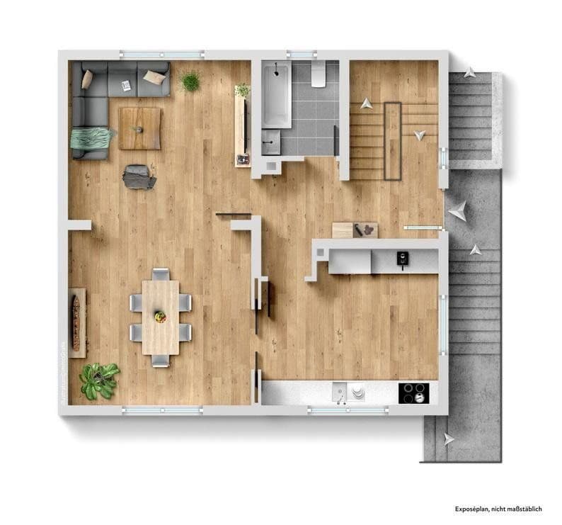 Prodej domu 124 m², pozemek 655 m², Peterslahr, Porýní-Falc Prodej domu 124 m², pozemek 655 m², Peterslahr, Porýní-Falc