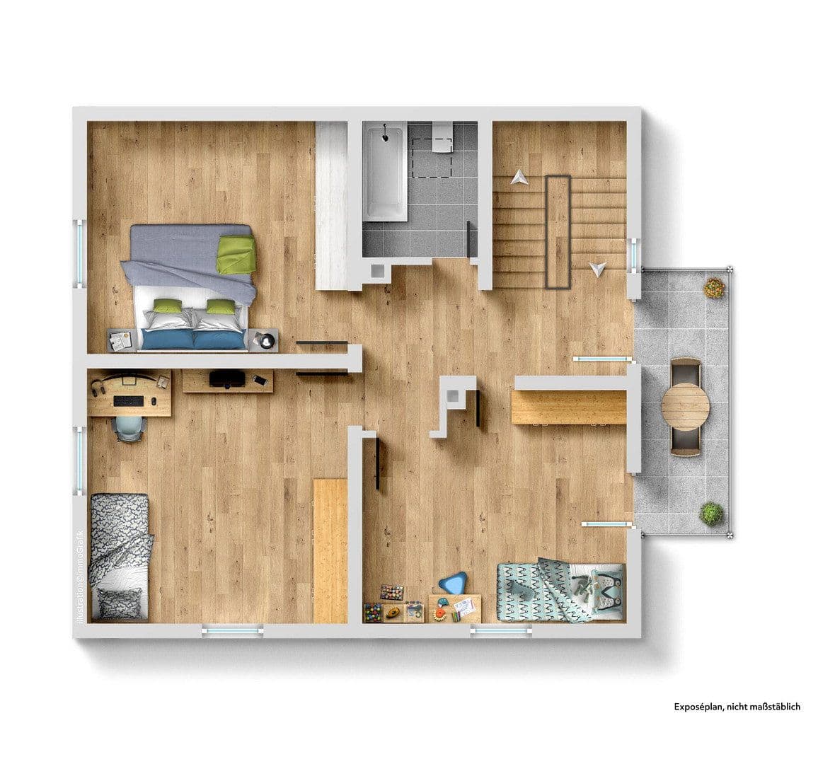 Prodej domu 124 m², pozemek 655 m², Peterslahr, Porýní-Falc Prodej domu 124 m², pozemek 655 m², Peterslahr, Porýní-Falc
