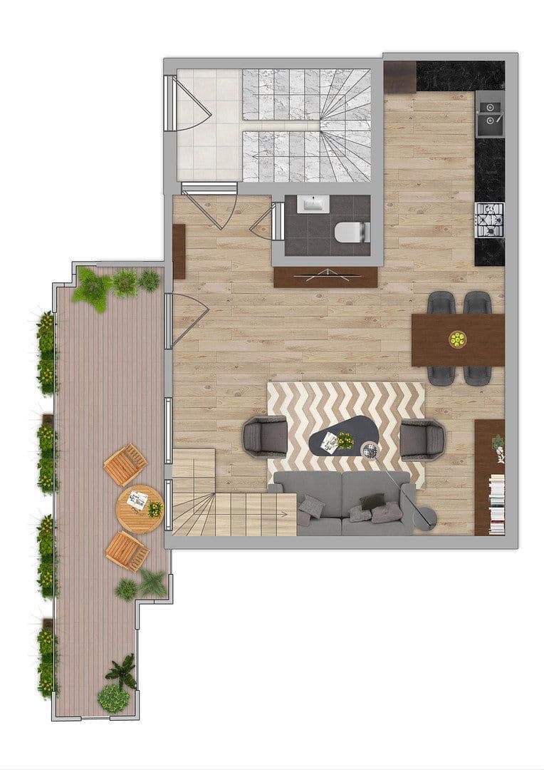 Pronájem bytu 2+kk 79 m², Rathausstraße 7, Hofheim am Taunus, Hessen Pronájem bytu 2+kk 79 m², Rathausstraße 7, Hofheim am Taunus, Hessen