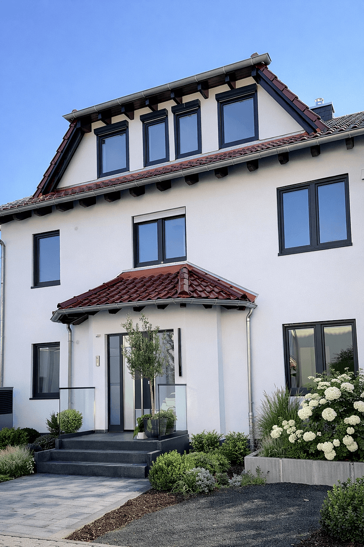 Prodej domu 305 m², pozemek 450 m², Bindweidring 54, Karben, Hessen Prodej domu 305 m², pozemek 450 m², Bindweidring 54, Karben, Hessen