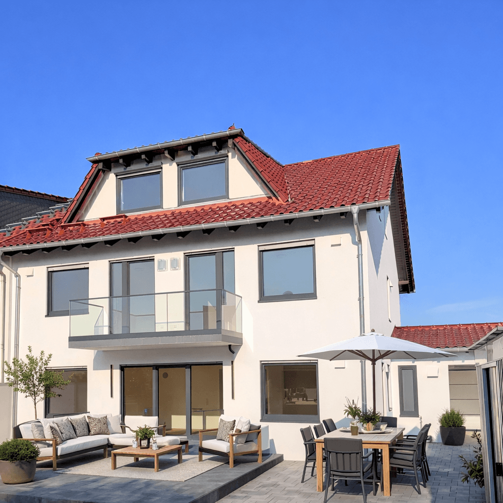 Prodej domu 305 m², pozemek 450 m², Bindweidring 54, Karben, Hessen Prodej domu 305 m², pozemek 450 m², Bindweidring 54, Karben, Hessen