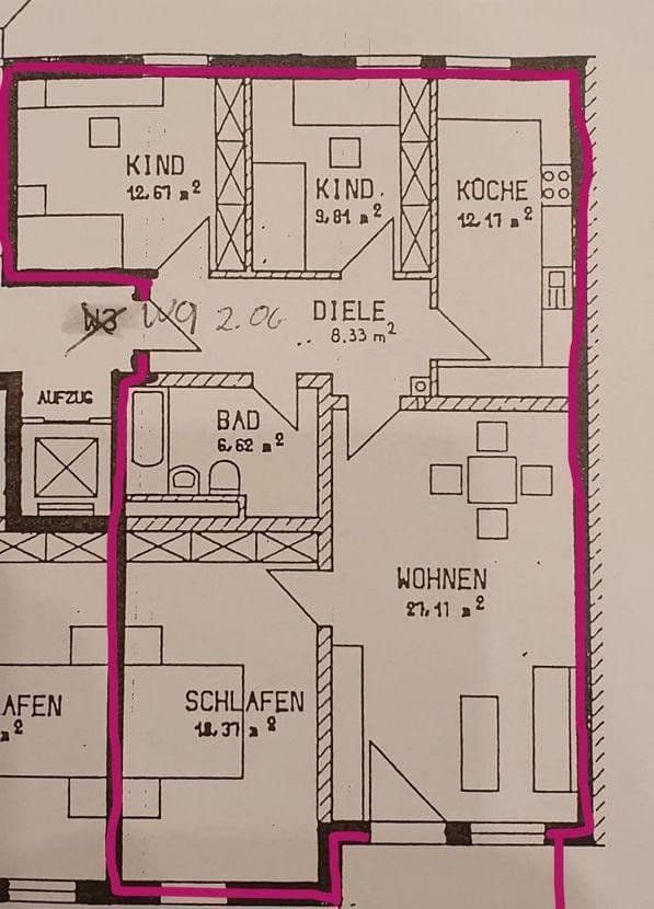 Pronájem bytu 4+1 95 m², Anton-Günther-Weg 44, Waldkraiburg, Bavorsko Pronájem bytu 4+1 95 m², Anton-Günther-Weg 44, Waldkraiburg, Bavorsko