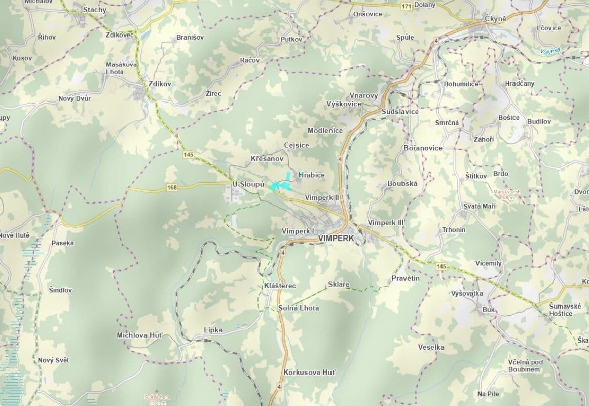 Prodej pozemku 9.729 m², Vimperk, Jihočeský kraj Prodej pozemku 9.729 m², Vimperk, Jihočeský kraj
