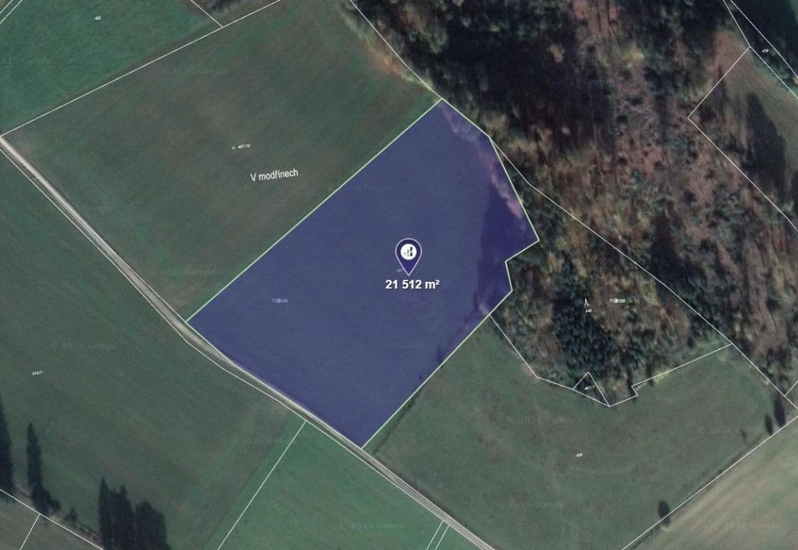 Prodej pozemku 21.512 m², Vyskytná nad Jihlavou, Kraj Vysočina Prodej pozemku 21.512 m², Vyskytná nad Jihlavou, Kraj Vysočina