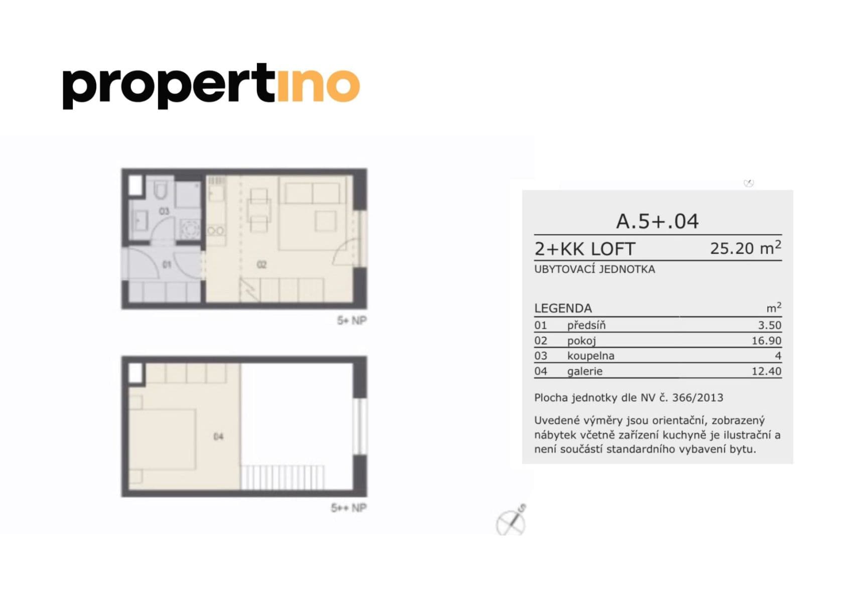 Prodej bytu 2+kk 38 m², Novovysočanská, Praha, Praha Prodej bytu 2+kk 38 m², Novovysočanská, Praha, Praha