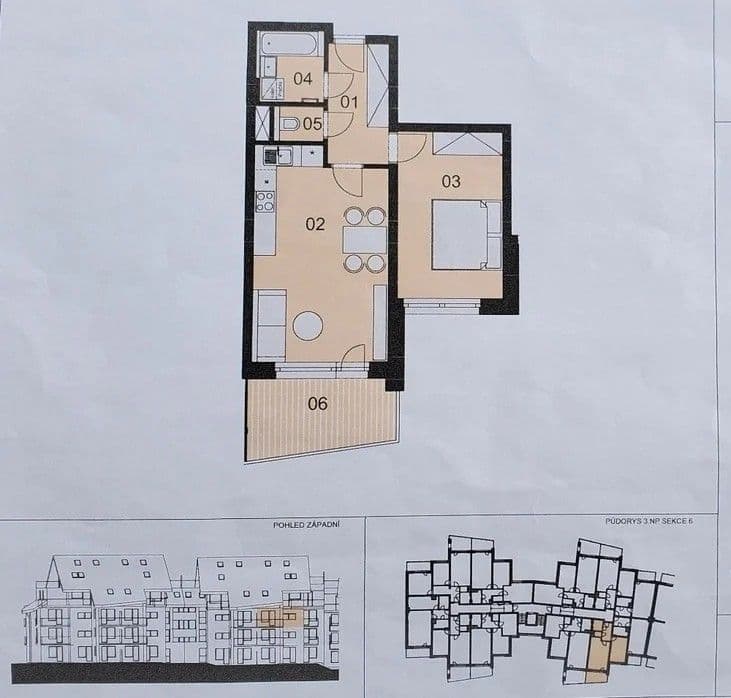 Prodej bytu 2+kk 50 m², Višňová, Moravany, Jihomoravský kraj Prodej bytu 2+kk 50 m², Višňová, Moravany, Jihomoravský kraj