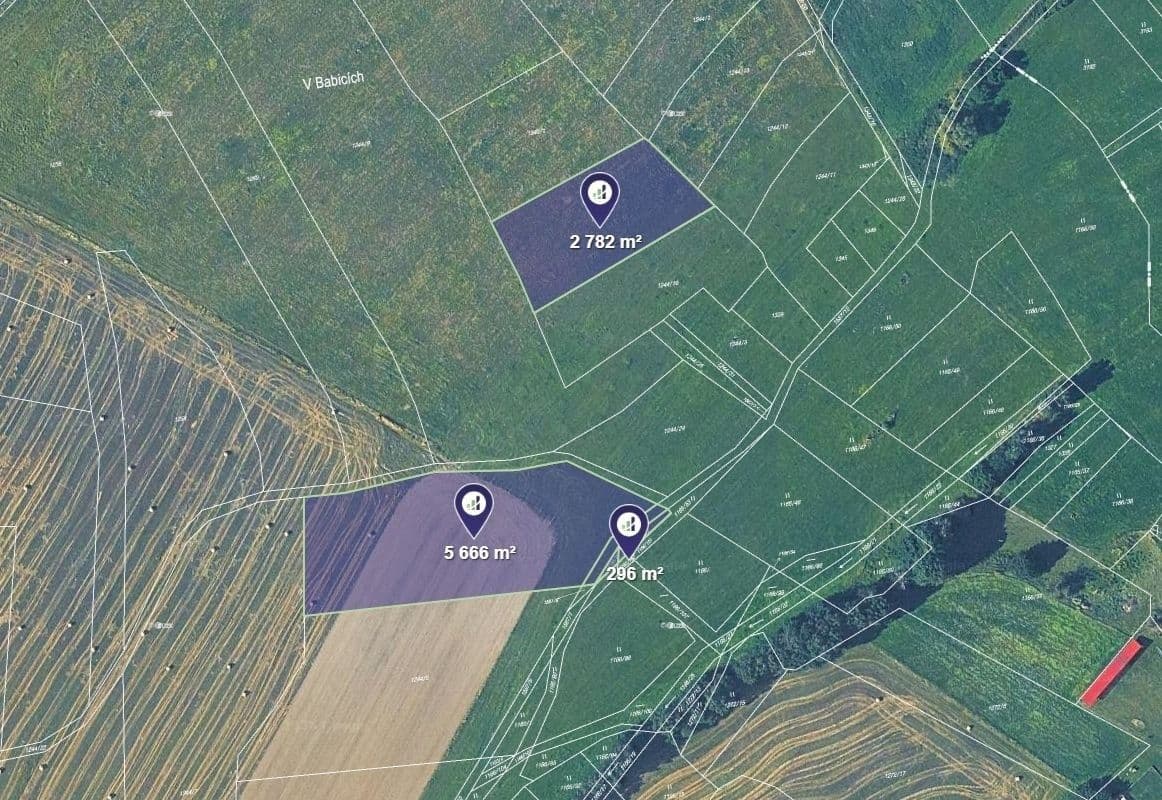 Prodej pozemku 8.744 m², Kbel, Plzeňský kraj Prodej pozemku 8.744 m², Kbel, Plzeňský kraj