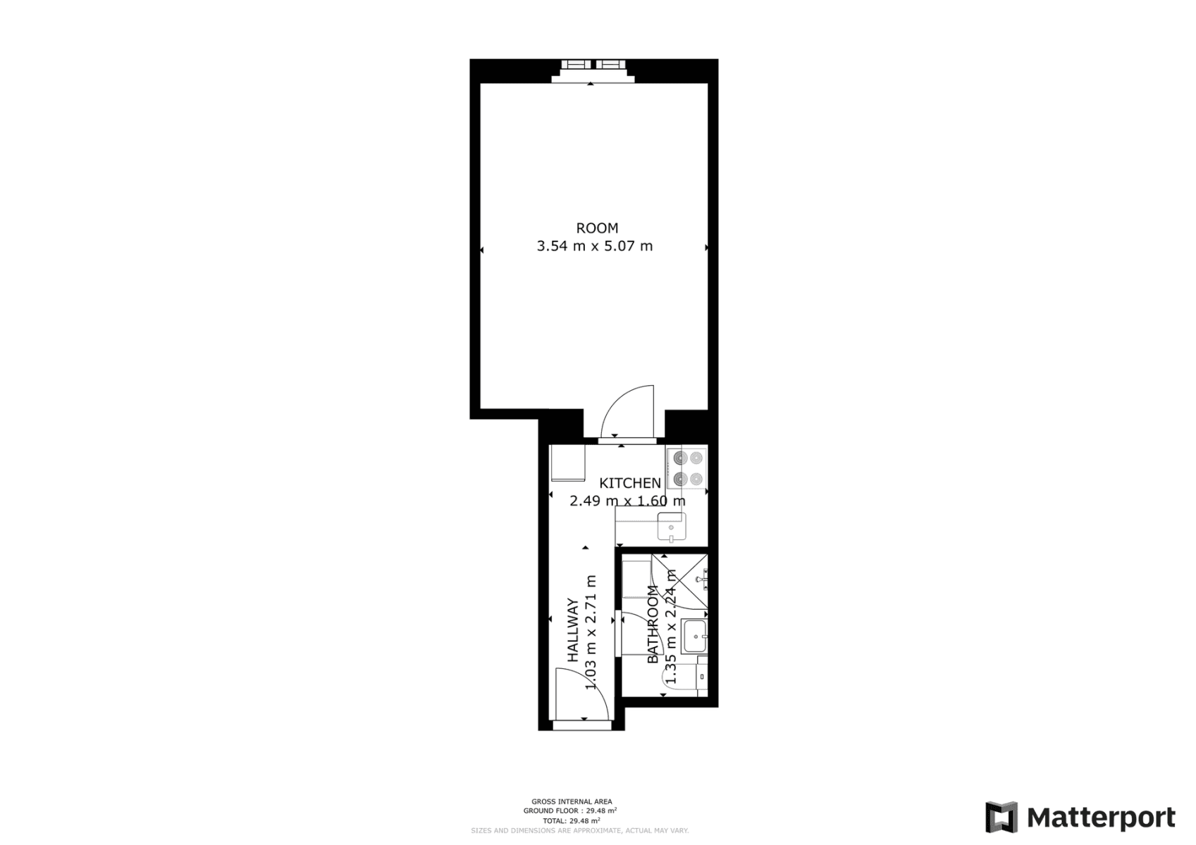Pronájem bytu 1+kk 28 m², Milíčova, Praha, Praha Pronájem bytu 1+kk 28 m², Milíčova, Praha, Praha