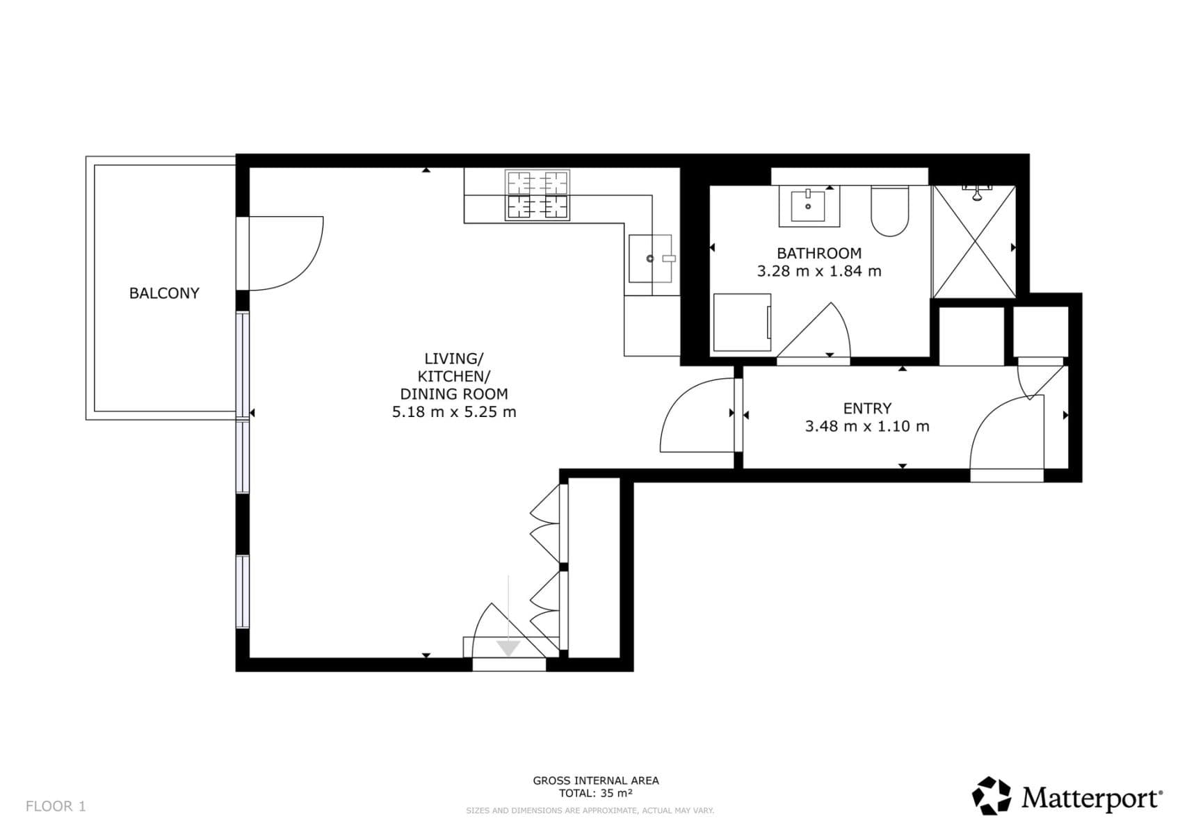 Pronájem bytu 1+kk 35 m², Hodkovická, Praha, Praha Pronájem bytu 1+kk 35 m², Hodkovická, Praha, Praha