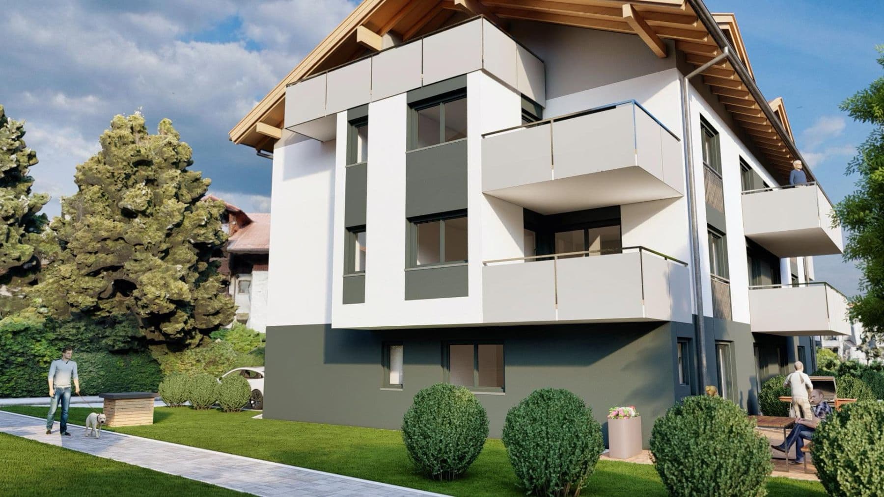 Prodej bytu 2+1 64 m², Axdorfer Feld 15, Traunstein, Bavorsko Prodej bytu 2+1 64 m², Axdorfer Feld 15, Traunstein, Bavorsko