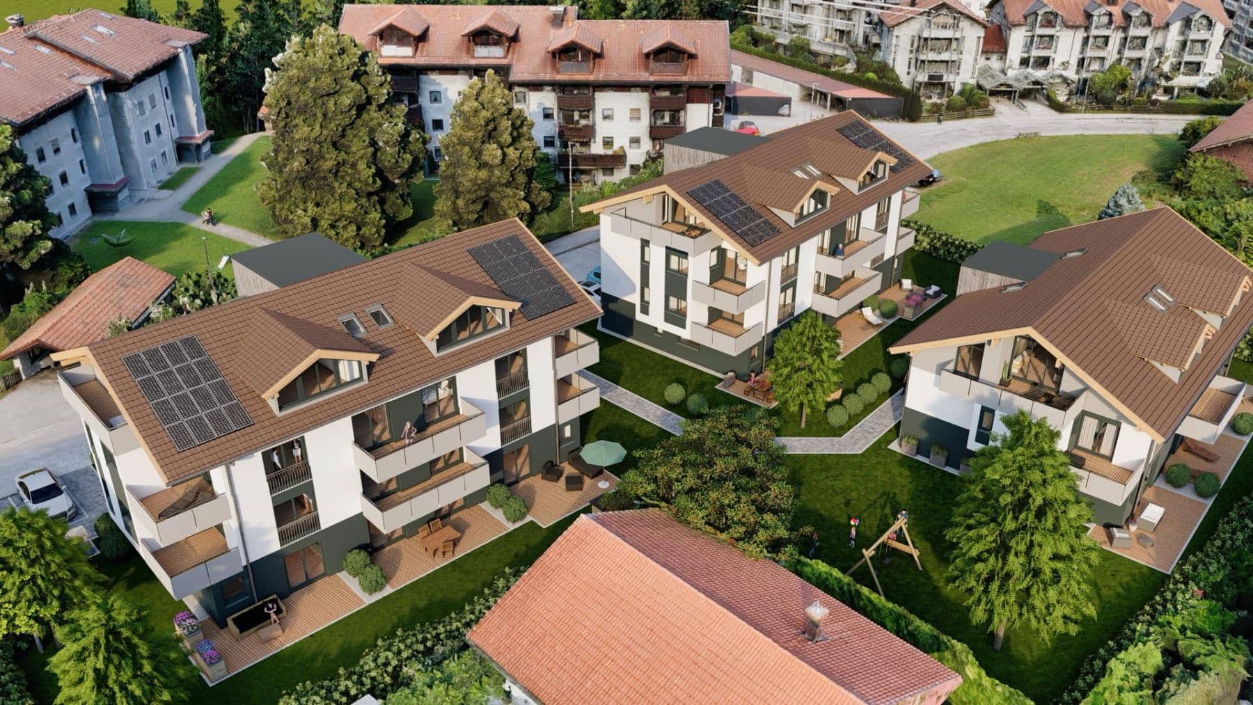 Prodej bytu 2+1 64 m², Axdorfer Feld 15, Traunstein, Bavorsko Prodej bytu 2+1 64 m², Axdorfer Feld 15, Traunstein, Bavorsko