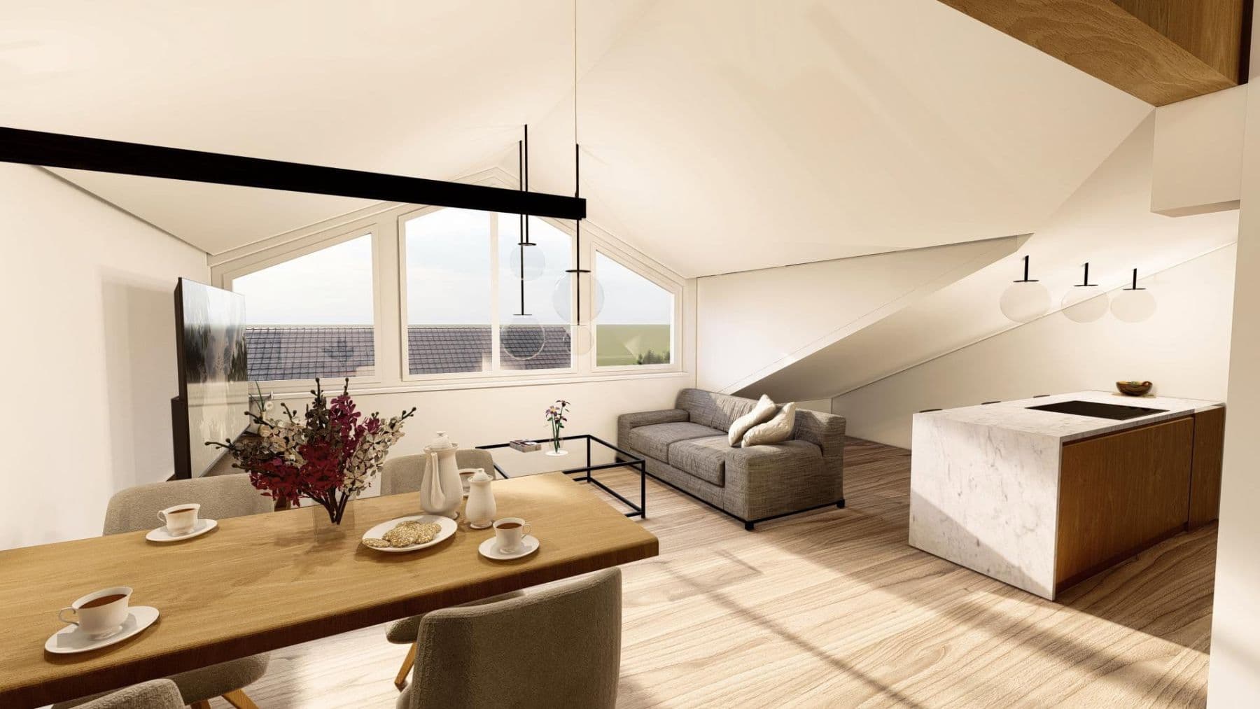 Prodej bytu 2+1 64 m², Axdorfer Feld 15, Traunstein, Bavorsko Prodej bytu 2+1 64 m², Axdorfer Feld 15, Traunstein, Bavorsko