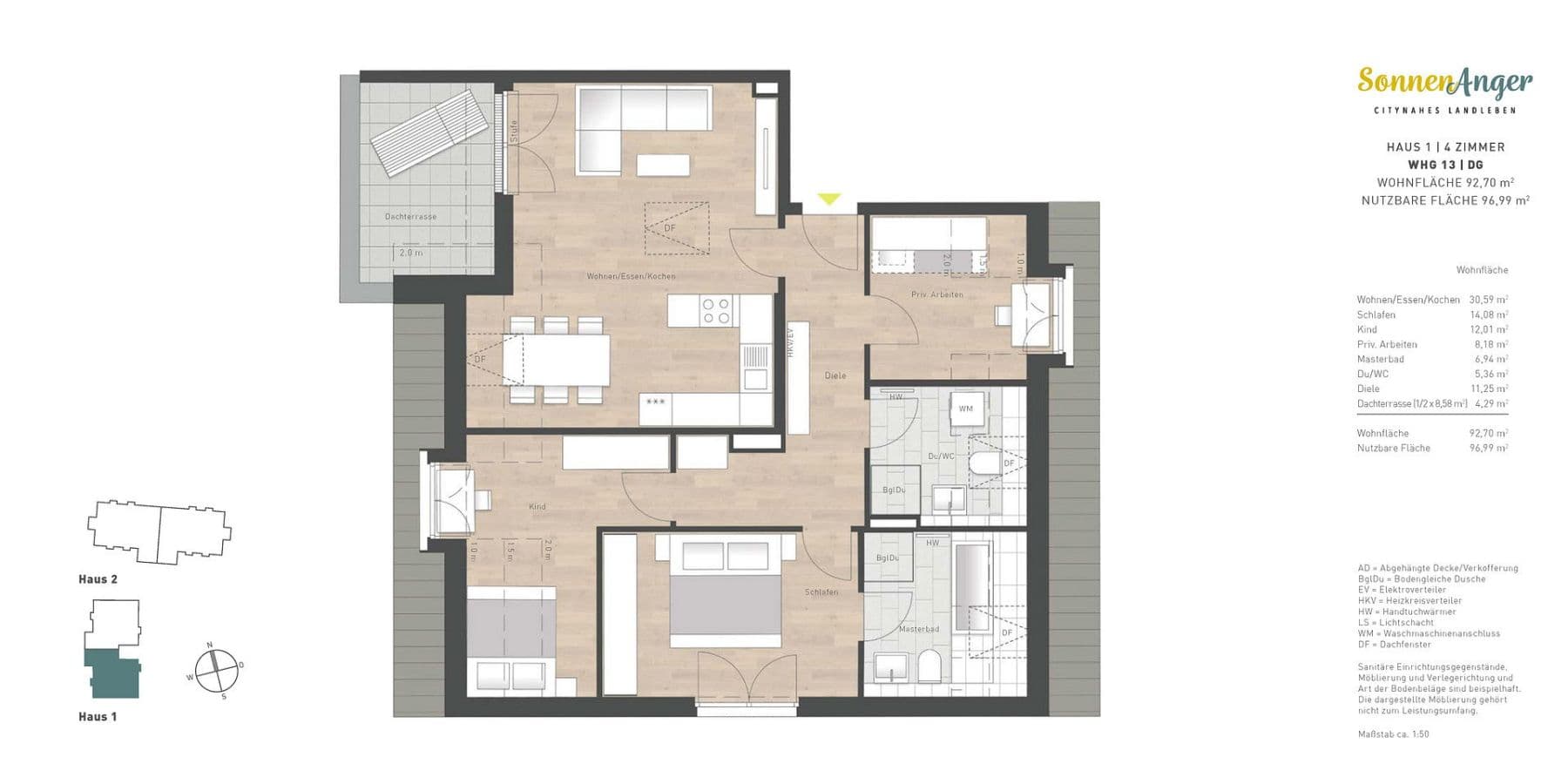 Prodej bytu 4+1 93 m², Keferloher-Markt-Straße, Putzbrunn-Oedenstockach, Bavorsko Prodej bytu 4+1 93 m², Keferloher-Markt-Straße, Putzbrunn-Oedenstockach, Bavorsko