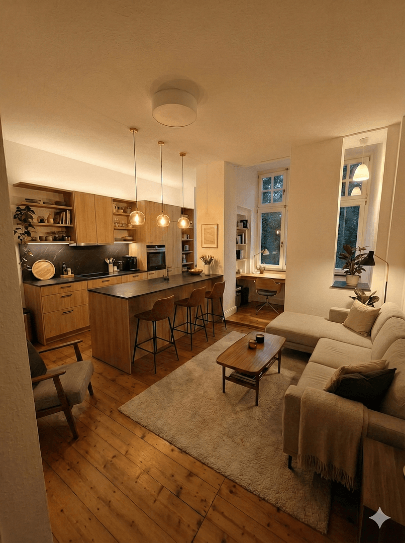 Pronájem bytu 2+1 48 m², Essen, Severní Porýní-Vestfálsko Pronájem bytu 2+1 48 m², Essen, Severní Porýní-Vestfálsko