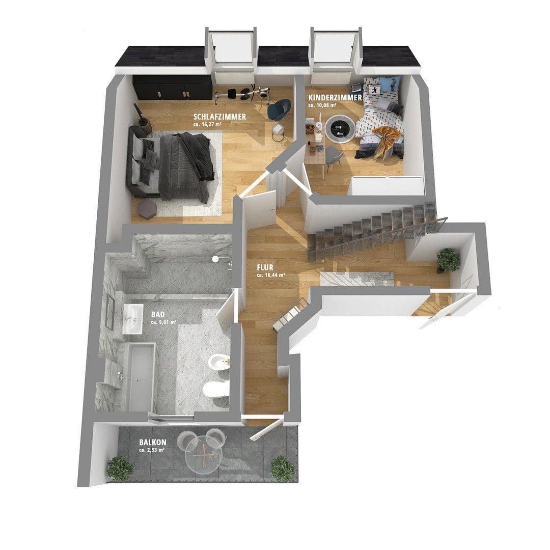 Prodej bytu 3+kk 107 m², Frankfurt, Hessen Prodej bytu 3+kk 107 m², Frankfurt, Hessen