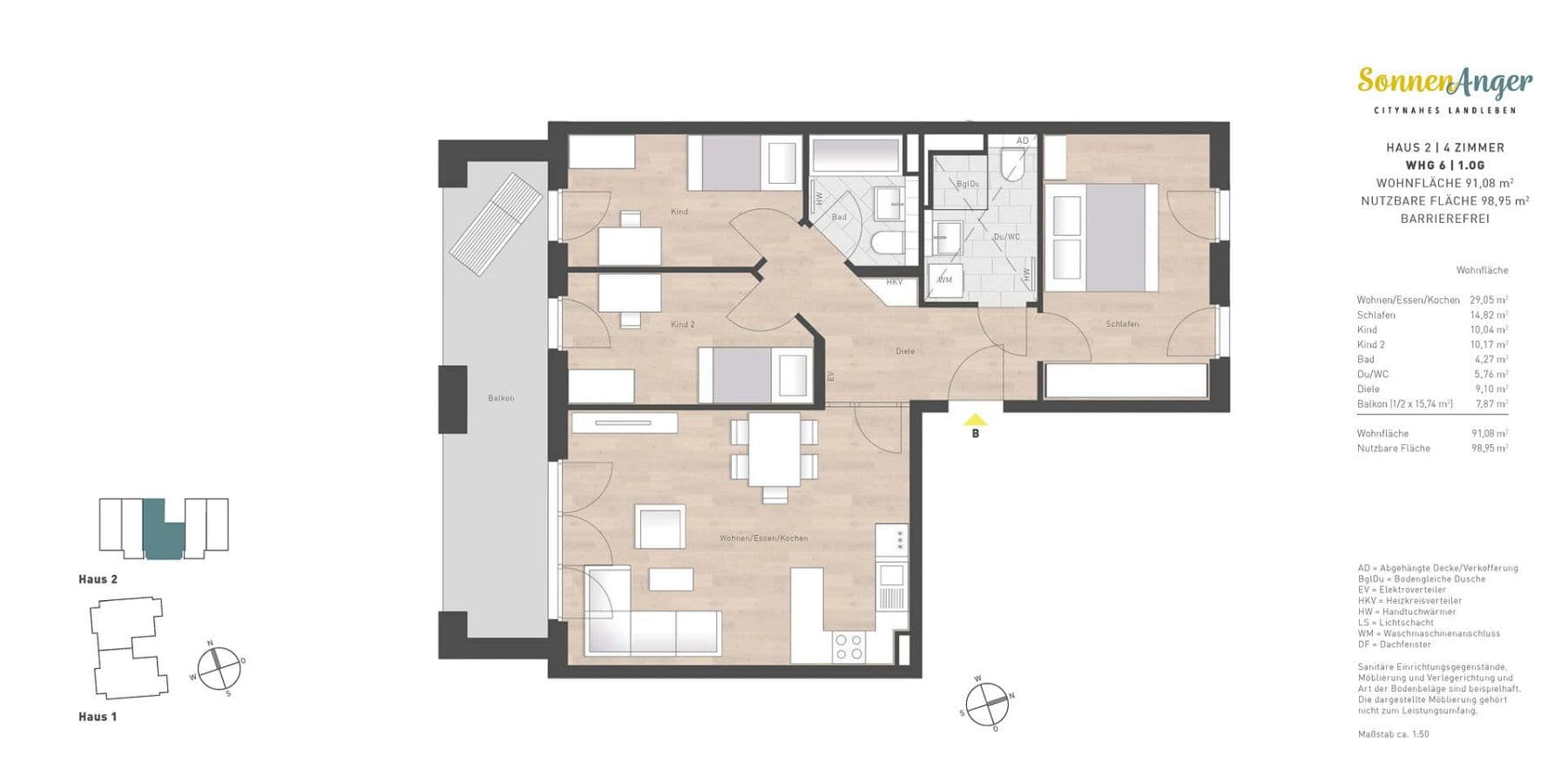 Prodej bytu 4+1 92 m², Keferloher-Markt-Straße, Putzbrunn-Oedenstockach, Bavorsko Prodej bytu 4+1 92 m², Keferloher-Markt-Straße, Putzbrunn-Oedenstockach, Bavorsko