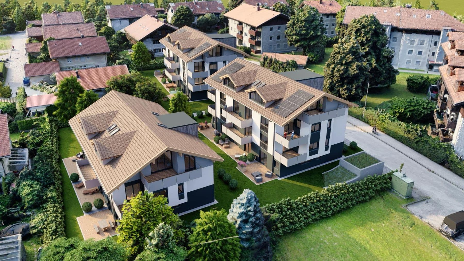 Prodej bytu 3+1 87 m², Axdorfer Feld 15, Traunstein, Bavorsko Prodej bytu 3+1 87 m², Axdorfer Feld 15, Traunstein, Bavorsko