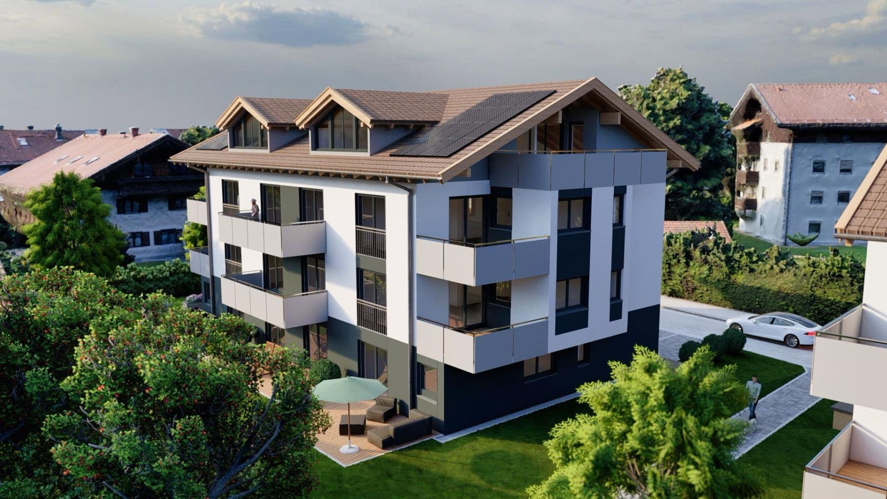 Prodej bytu 3+1 87 m², Axdorfer Feld 15, Traunstein, Bavorsko Prodej bytu 3+1 87 m², Axdorfer Feld 15, Traunstein, Bavorsko