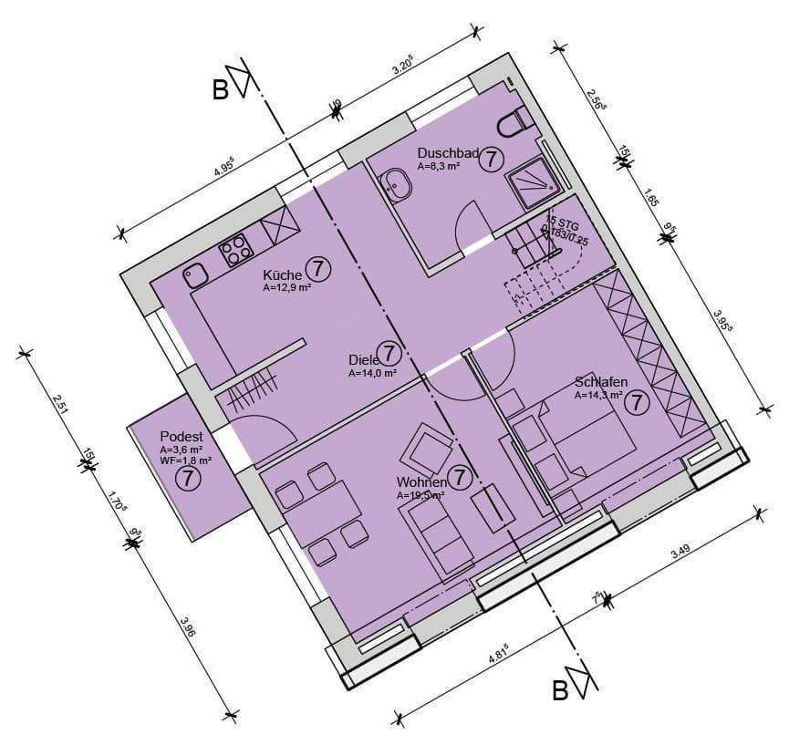 Prodej bytu 6+1 125 m², Pinneberg, Šlesvicko-Holštýnsko Prodej bytu 6+1 125 m², Pinneberg, Šlesvicko-Holštýnsko