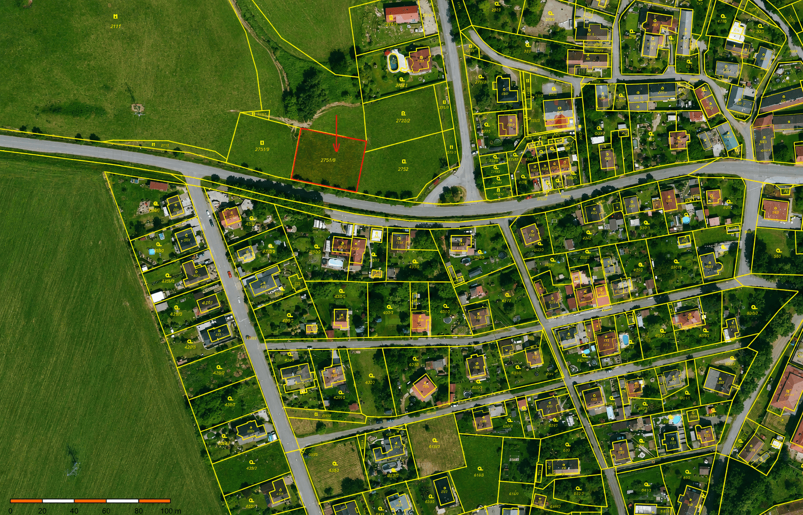 Prodej pozemku 1.380 m², Týnec, Plzeňský kraj Prodej pozemku 1.380 m², Týnec, Plzeňský kraj