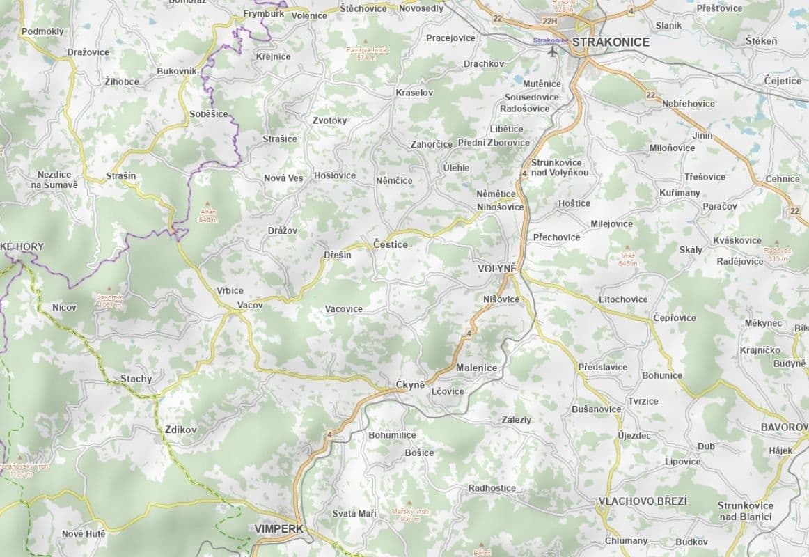 Prodej pozemku 2.470 m², Vacovice, Jihočeský kraj Prodej pozemku 2.470 m², Vacovice, Jihočeský kraj