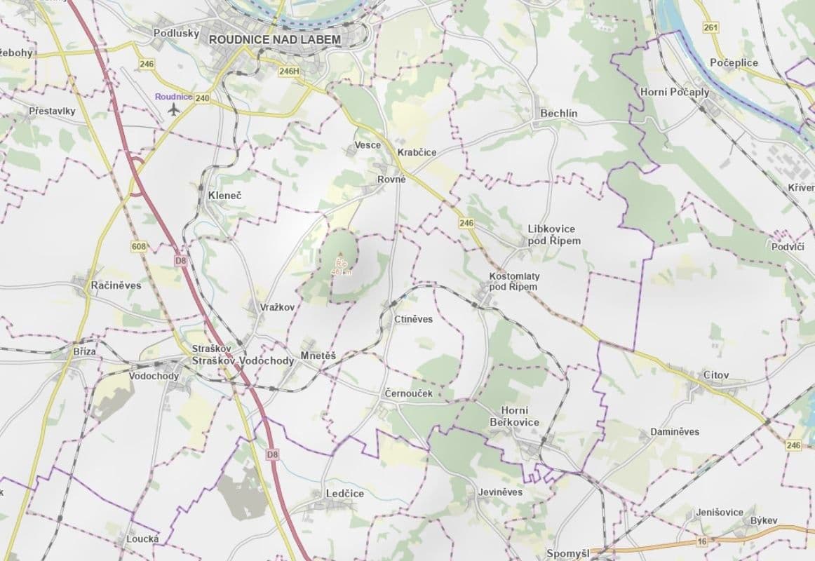 Prodej pozemku 2.552 m², Ctiněves, Ústecký kraj Prodej pozemku 2.552 m², Ctiněves, Ústecký kraj