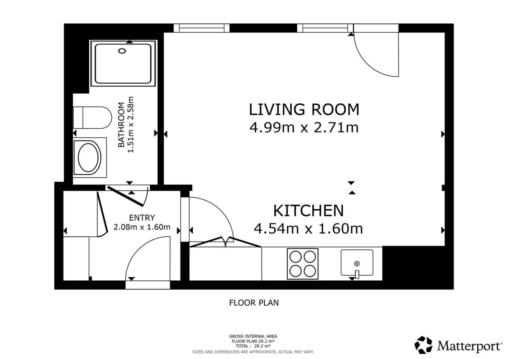 Pronájem bytu 1+kk 31 m², Hodkovická, Praha, Praha Pronájem bytu 1+kk 31 m², Hodkovická, Praha, Praha