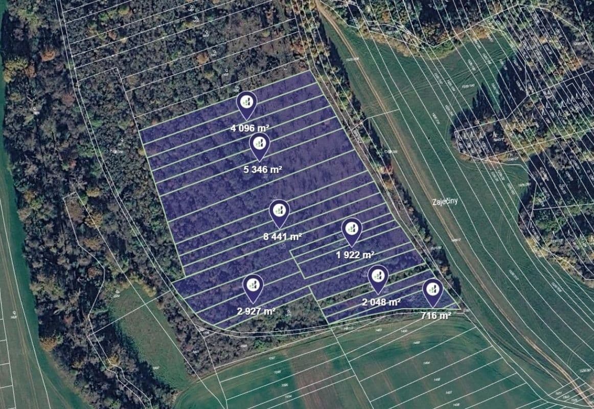 Prodej pozemku 25.496 m², Velehrad, Zlínský kraj Prodej pozemku 25.496 m², Velehrad, Zlínský kraj