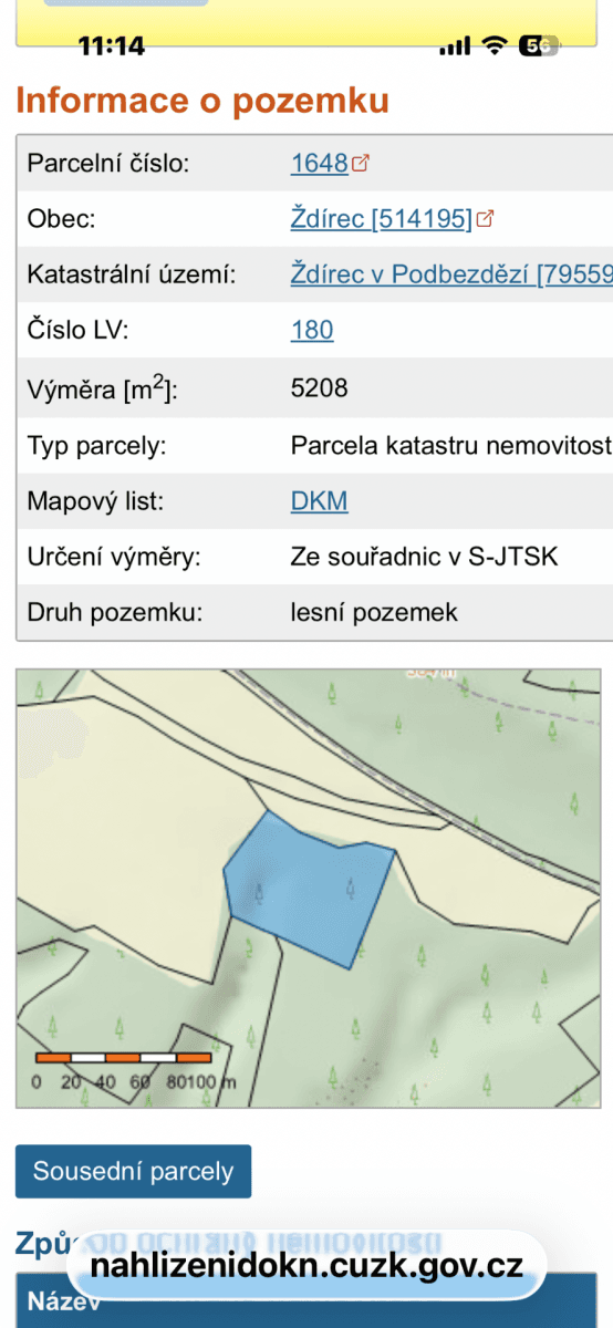 Prodej pozemku 18.957 m², Ždírec, Liberecký kraj Prodej pozemku 18.957 m², Ždírec, Liberecký kraj