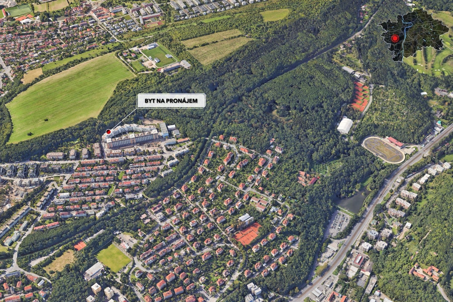 Pronájem bytu 3+kk 83 m², Naskové, Praha, Praha Pronájem bytu 3+kk 83 m², Naskové, Praha, Praha