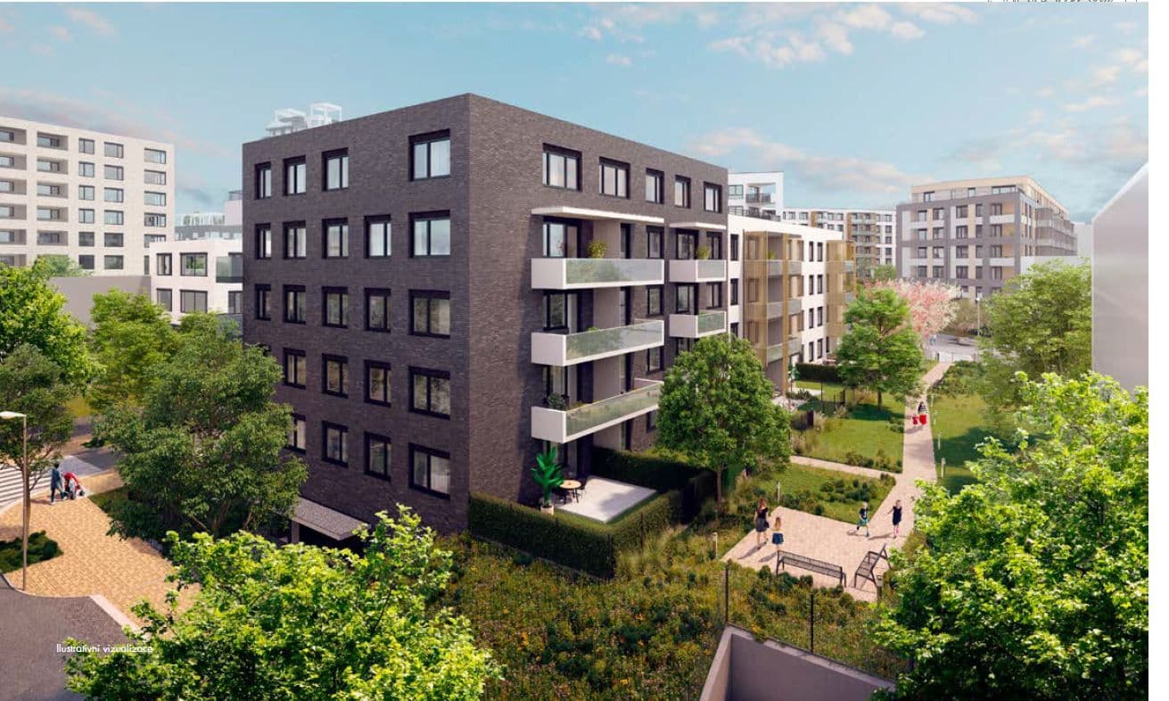 Prodej bytu 1+kk 33 m², Baarové, Praha, Praha Prodej bytu 1+kk 33 m², Baarové, Praha, Praha