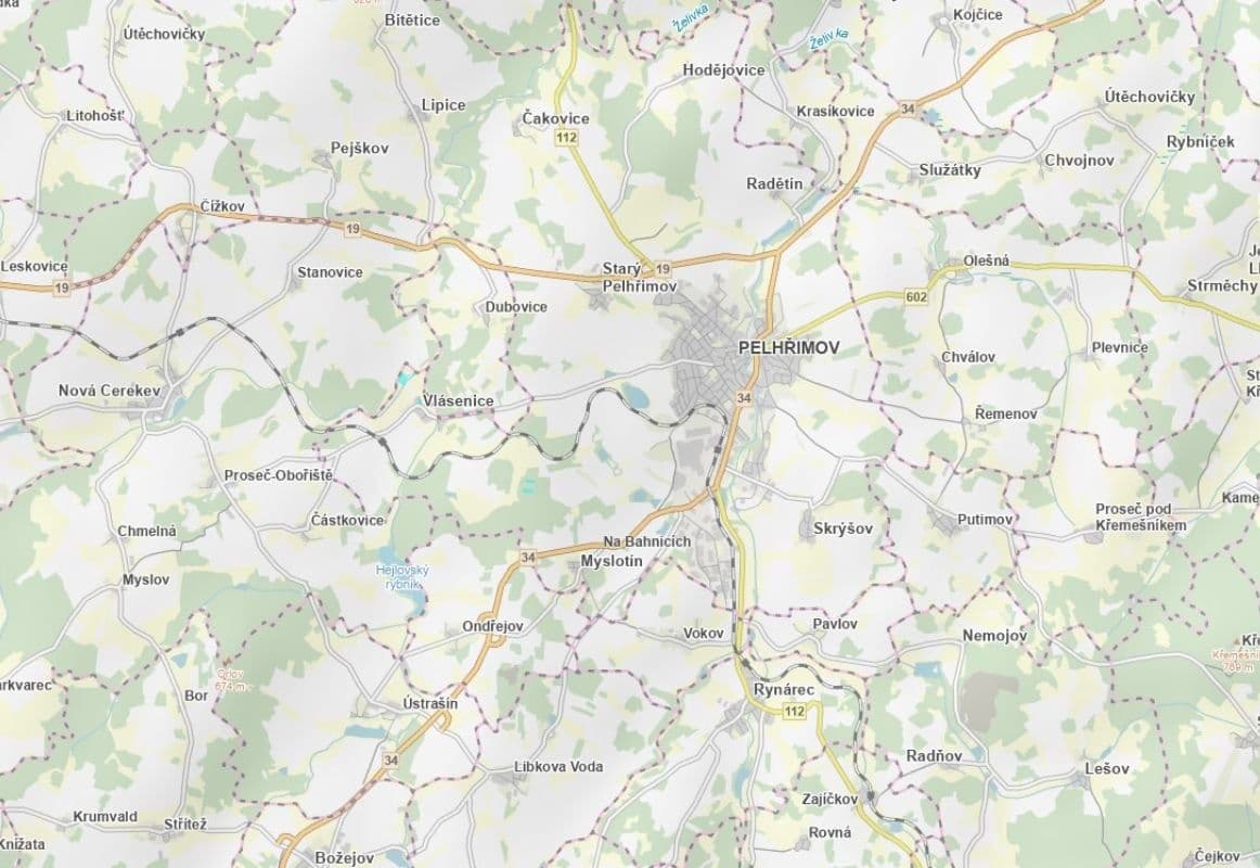 Prodej pozemku 10.376 m², Pelhřimov, Kraj Vysočina Prodej pozemku 10.376 m², Pelhřimov, Kraj Vysočina