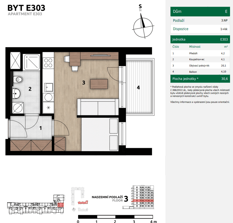 Prodej bytu 1+kk 31 m², Arnošta Staňka, Praha, Praha Prodej bytu 1+kk 31 m², Arnošta Staňka, Praha, Praha