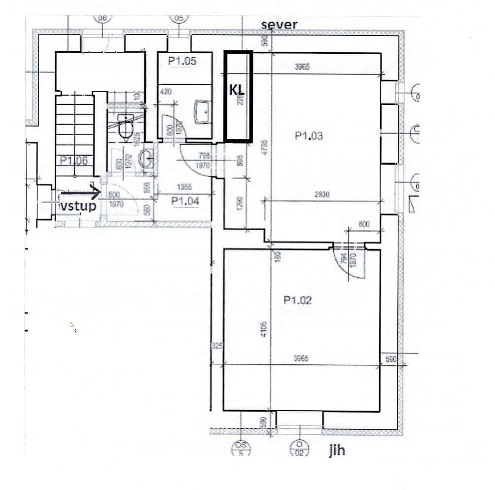 Pronájem bytu 2+kk 45 m², Na Lužci, Praha, Praha Pronájem bytu 2+kk 45 m², Na Lužci, Praha, Praha