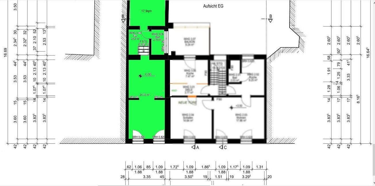 Pronájem kanceláře 104 m², Aachener Str. 169, Eschweiler, Severní Porýní-Vestfálsko Pronájem kanceláře 104 m², Aachener Str. 169, Eschweiler, Severní Porýní-Vestfálsko