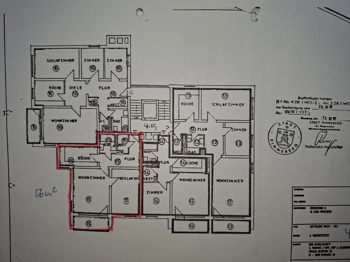 Prodej bytu 2+1 56 m², Grenzdamm 6, Pinneberg, Šlesvicko-Holštýnsko Prodej bytu 2+1 56 m², Grenzdamm 6, Pinneberg, Šlesvicko-Holštýnsko